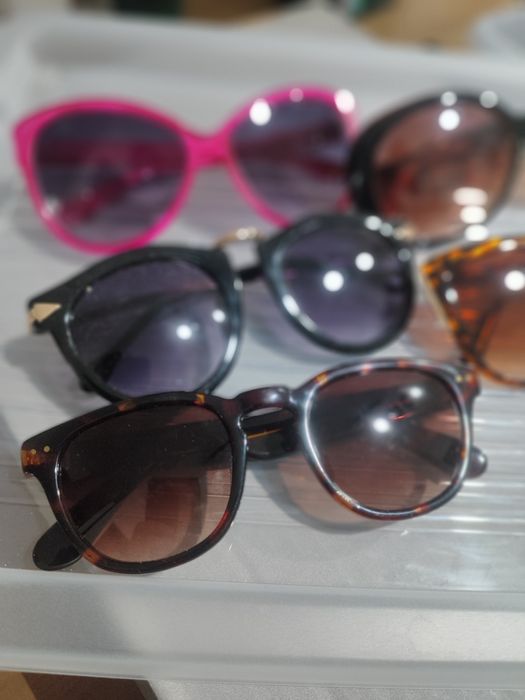 Okulary przeciwsłoneczne 5 par