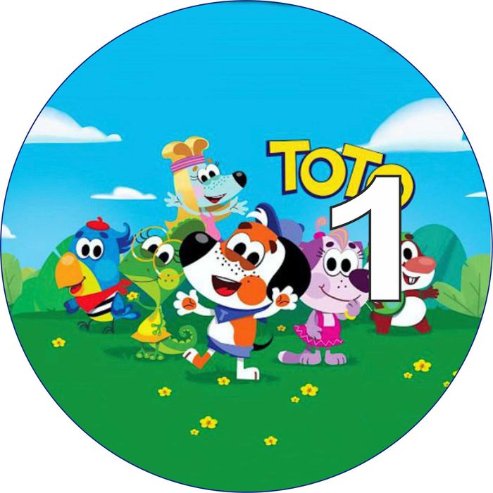 Pan Opłatek na tort - TOTO