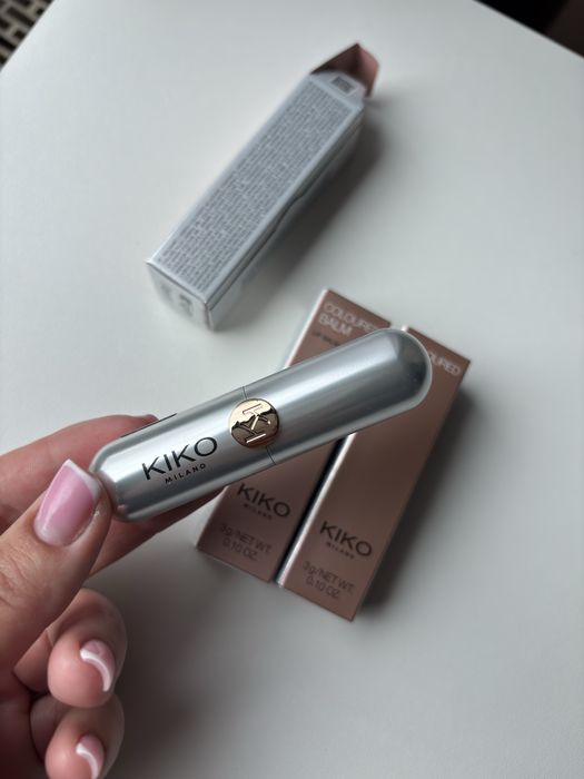 Бальзам для губ Kiko Milano Coloured Balm 08. Кіко Мілано. Зволожуючий