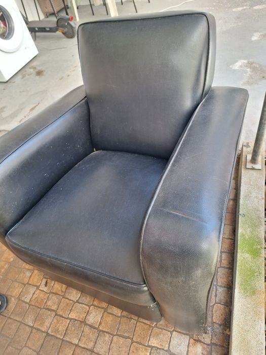 Poltronas de couro