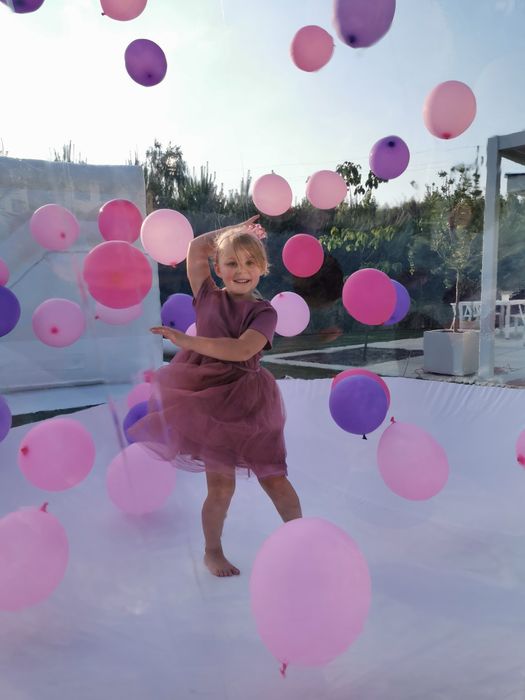 Bubble house Dmuchańce Biały dmuchaniec