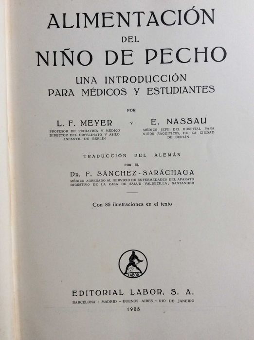 Alimentación del niño de pecho.Una introduc.para médicos y estudiantes