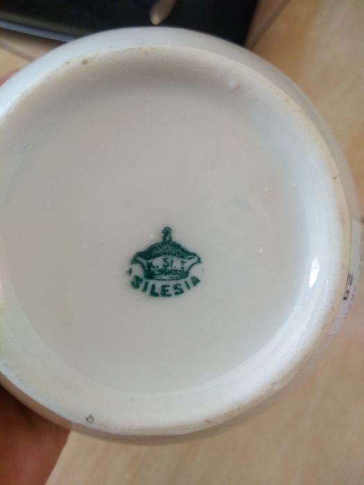 Mlecznik cukierniczka Silesia porcelana