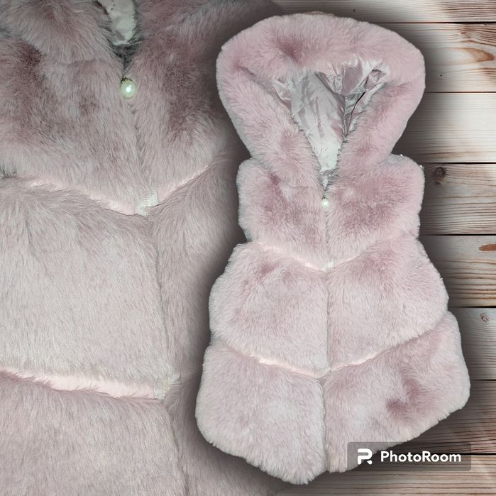 Желетка меховая детская