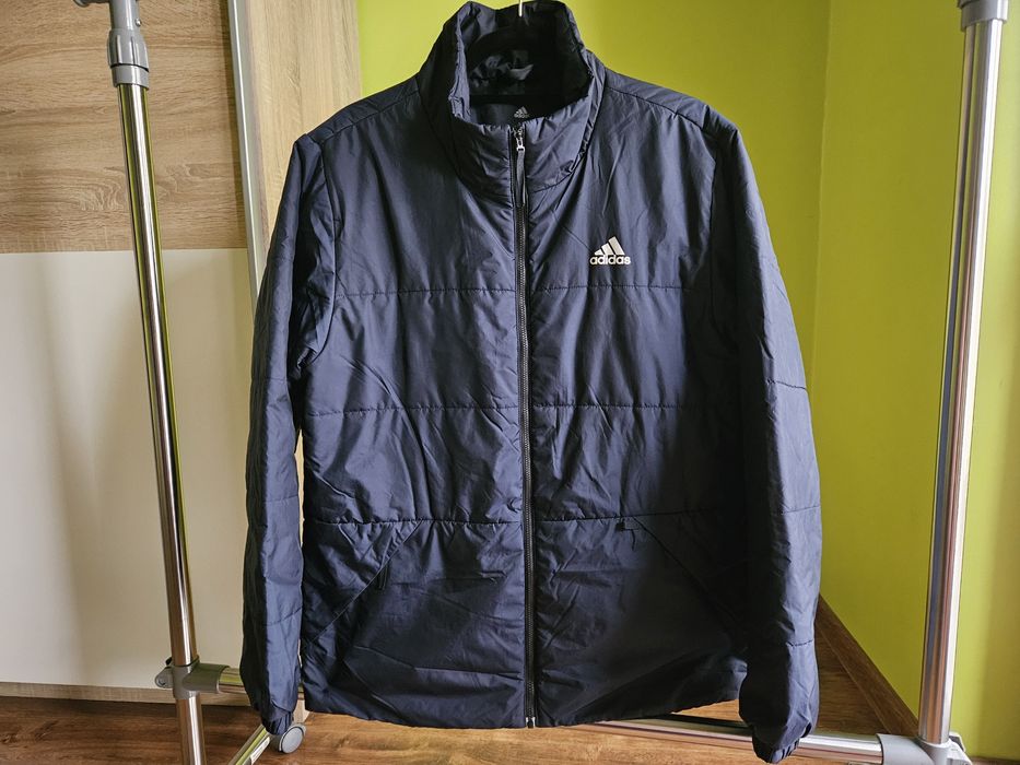 Kurtka przejściówka Adidas r M granatowa szer 56,5×2 dl 70