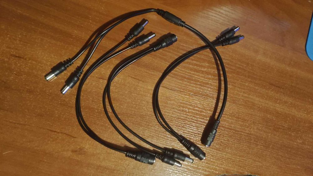 Кабель живлення роутера, модему, ONU, терміналу, двійники для повера