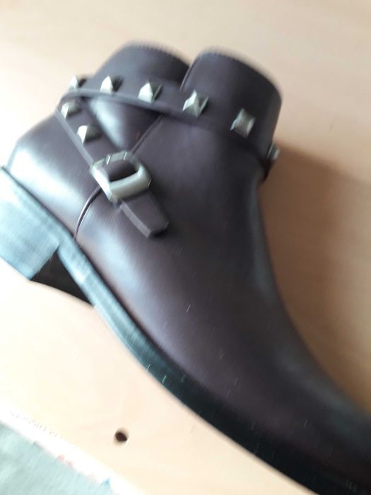 botas castanhas senhora Seaside nº37 novas