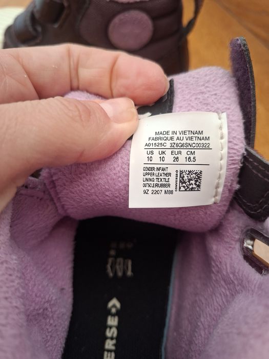 Черевички кроси Converse розмір 26
