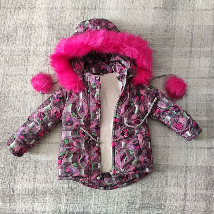 Куртка зимова дитяча на ріст 86