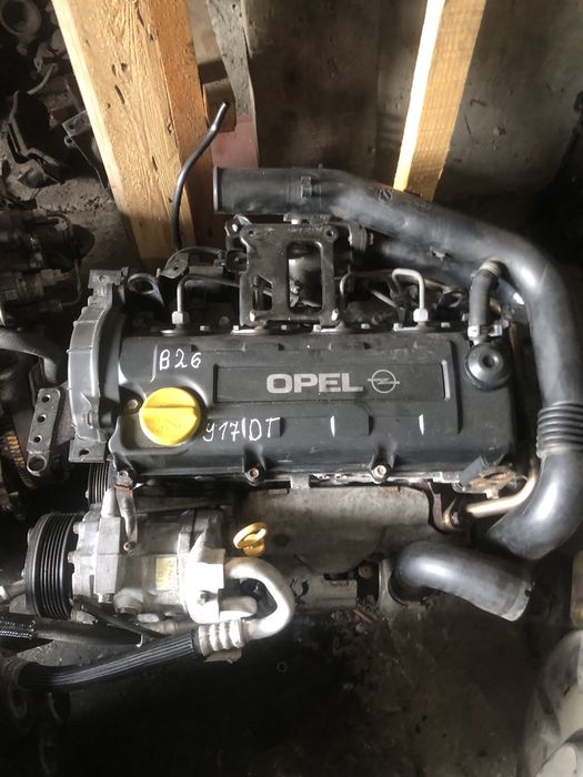 Двигун мотор Y17DT Opel 1.7L 16V Corsa c Astra G Meriva a Civic Combo