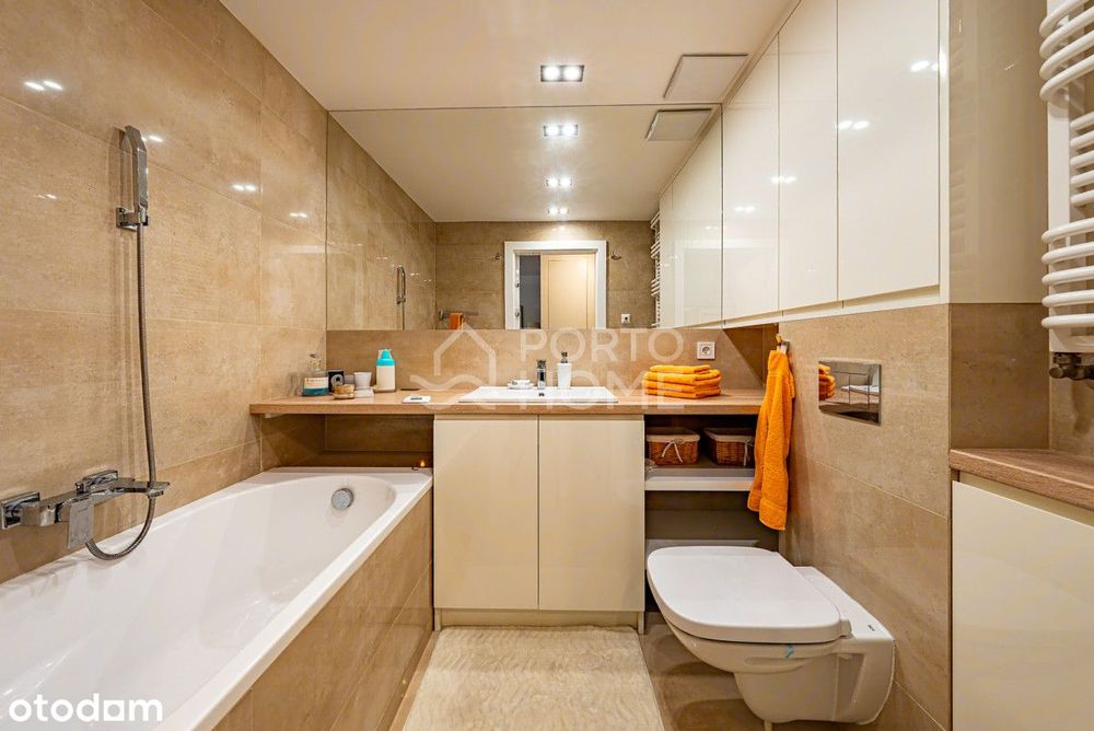 Nowoczesny dwupoziomowy apartament Art Deco Gdynia