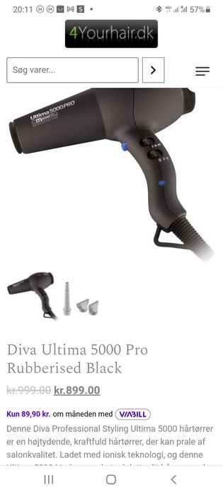 Фен Ultima 5000 PRO с Дании