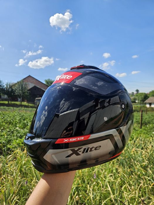 Мотошолом Xlite X-903 Ultra Carbon L • 2 візори ( Nolan Shoei, MT, LS, AGV, Scorpion, HJC ) Мотошолом