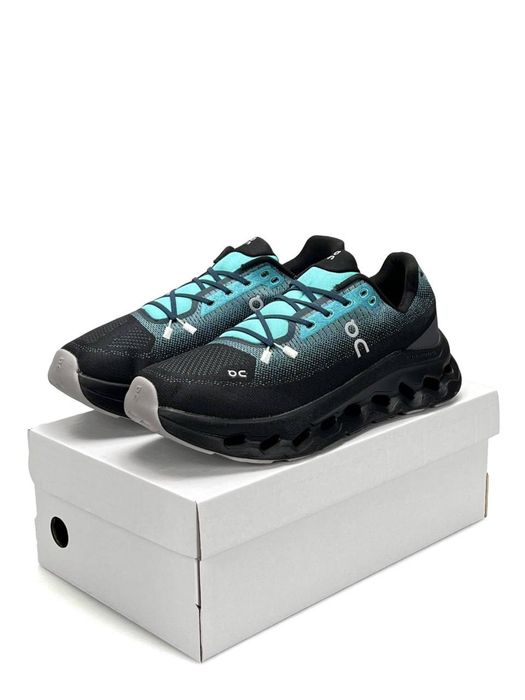 Кросівки чоловічі On Running Cloudtilt White Burgundy та Black Turquoise Кроссовки мужские