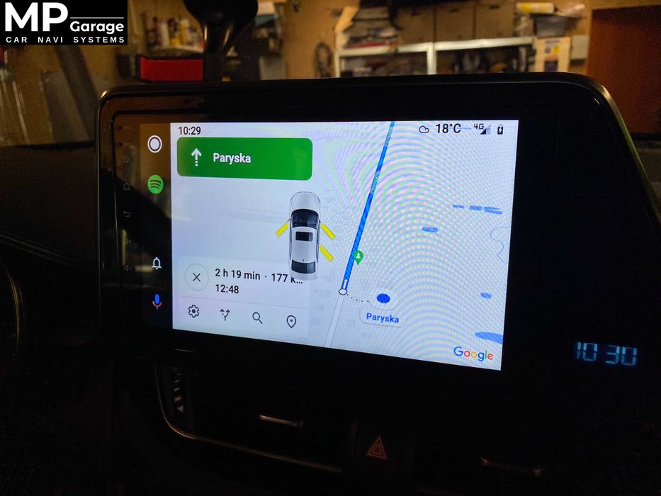 Toyota CH-R Radio Nawigacja Android 14 LTE CarPlay AndroidAuto Montaż Gwarancja PL