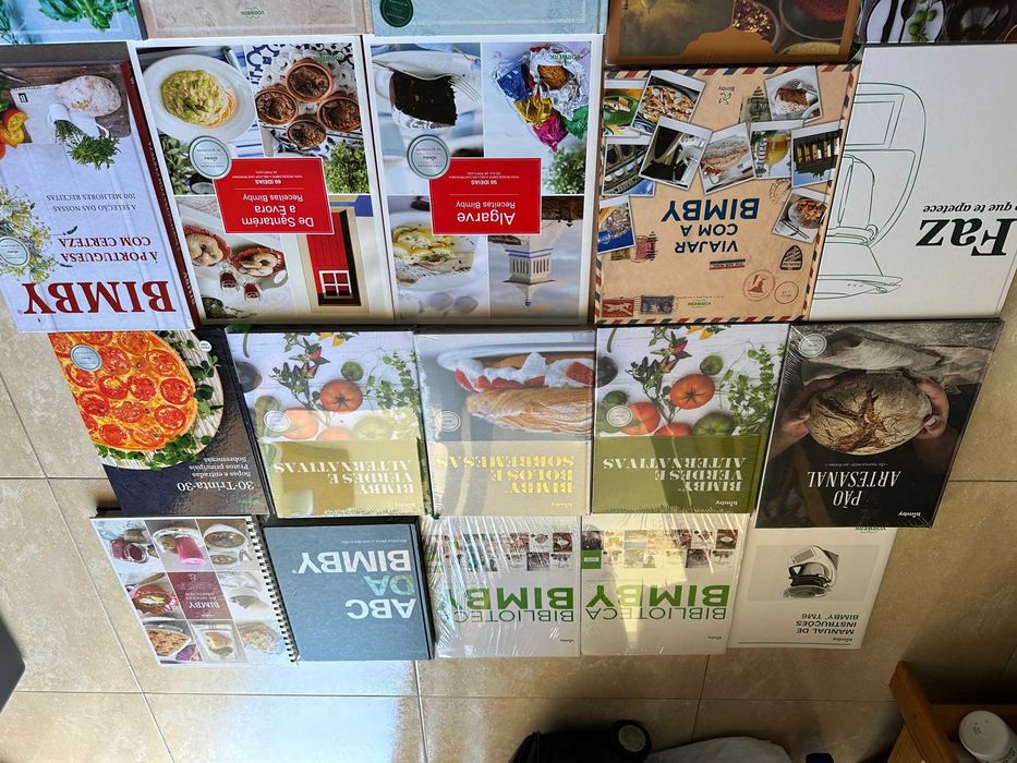 Conjunto Livros Bimby Vorwerk TM5 TM6 TM31 Novos