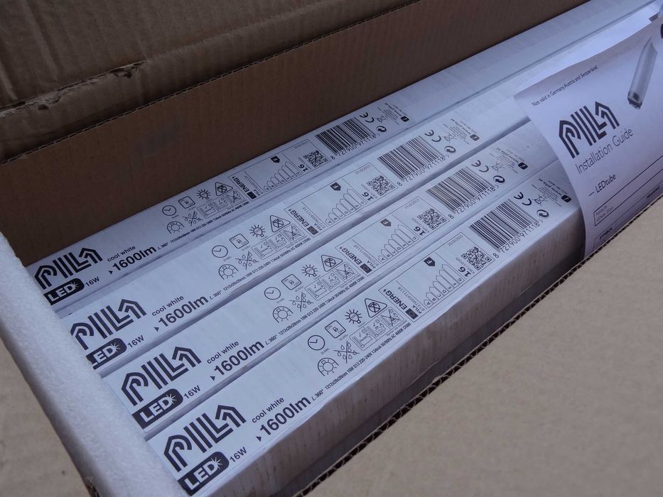 PILA Świetlówka LED 1200mm 120cm T8 16W 1600lm G13 Zestaw 20 sztuk.