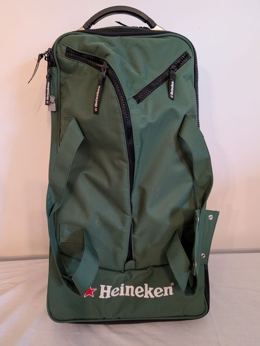 HEINEKEN - nowa torba sportowa, podróżna na rolkach