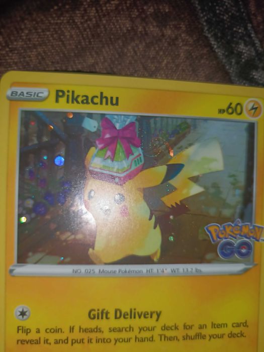 Pokémon card Pikachu