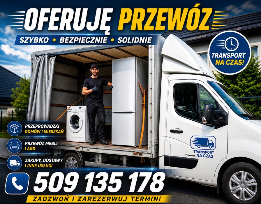 Usługi Transportowe   Tani transport Bagażówka