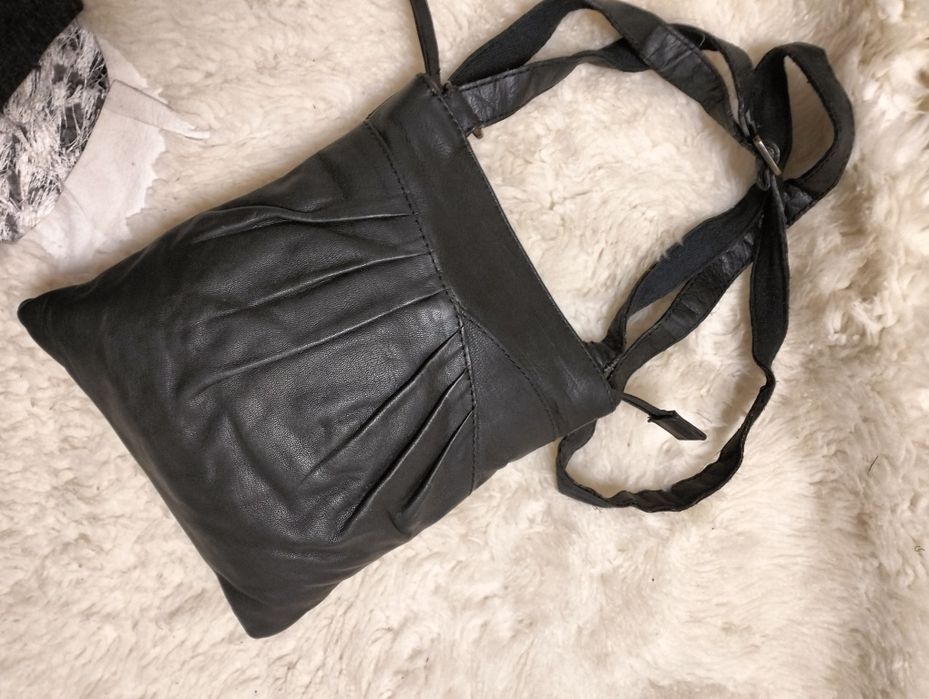 Чоловіча шкіряна сумка планшетка