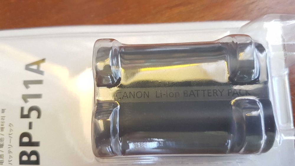 Bateria para Canon EOS original - nova