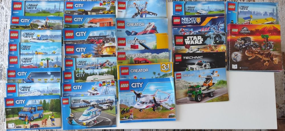 Vários Legos todos sem caixa menos star wars .