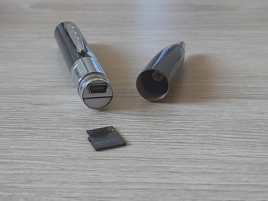Mini kamera ukryta w długopisie