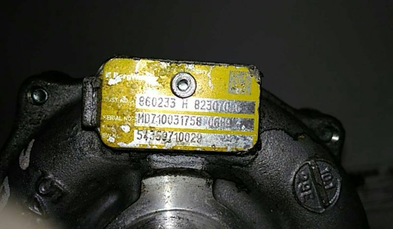 Turbo / compressor RENAULT Kangoo Express (FW0/1_)