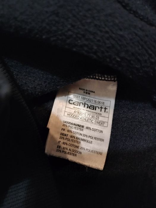 Bluza męska sportowa z kapturem Carahartt