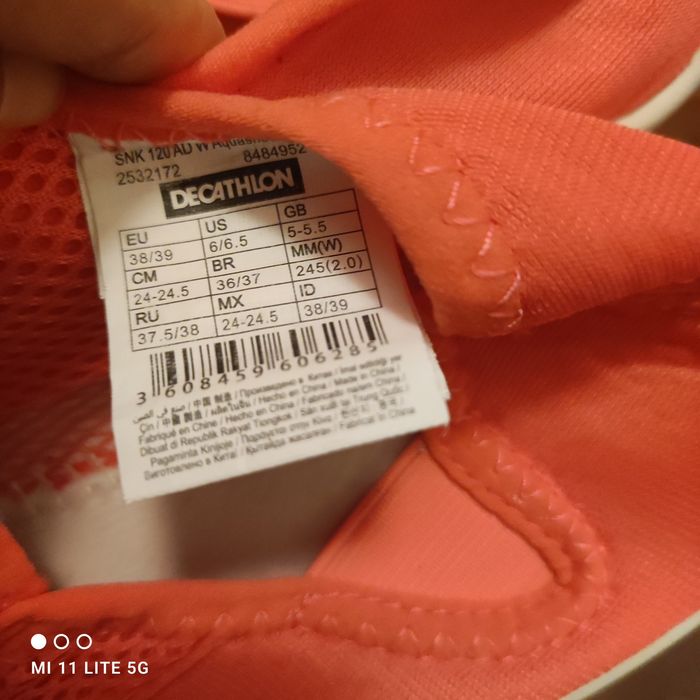 Aquashoes Decathlon 38/39436155234879416321