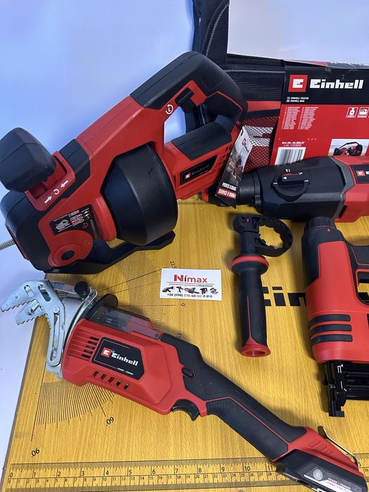 Продам свій власний набір лобзик степлер перфоратор шабельна Einhell