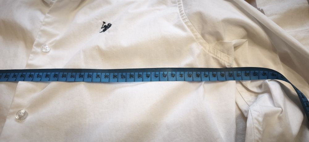 Biała koszula USPA , U.S. Polo Assn.