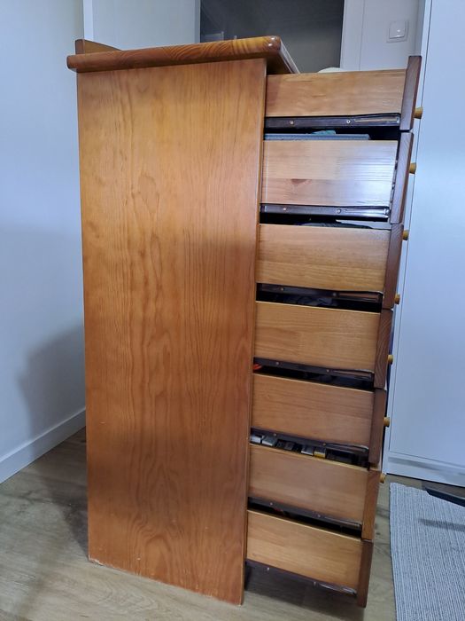 Cómoda 7 Gavetas