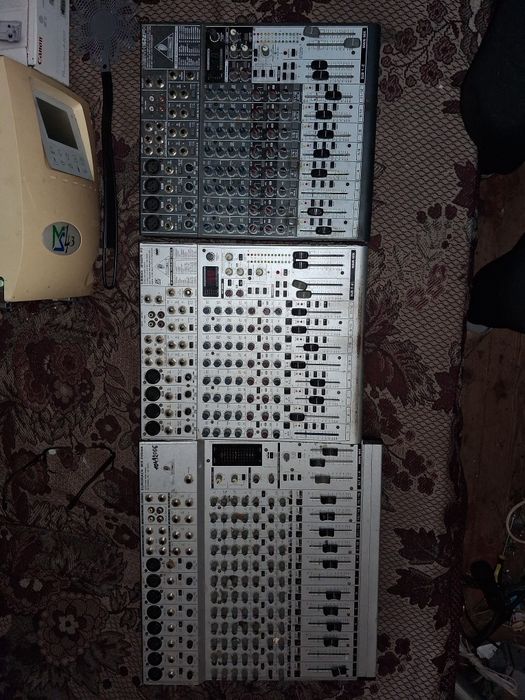 Микшерный пульт с усилителем DP408 и другой