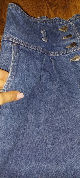 Джинсова юбка. Спідниця джинс міді