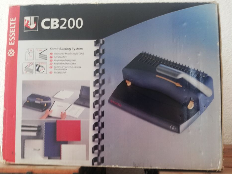 Maquina para encadernar impecavel
