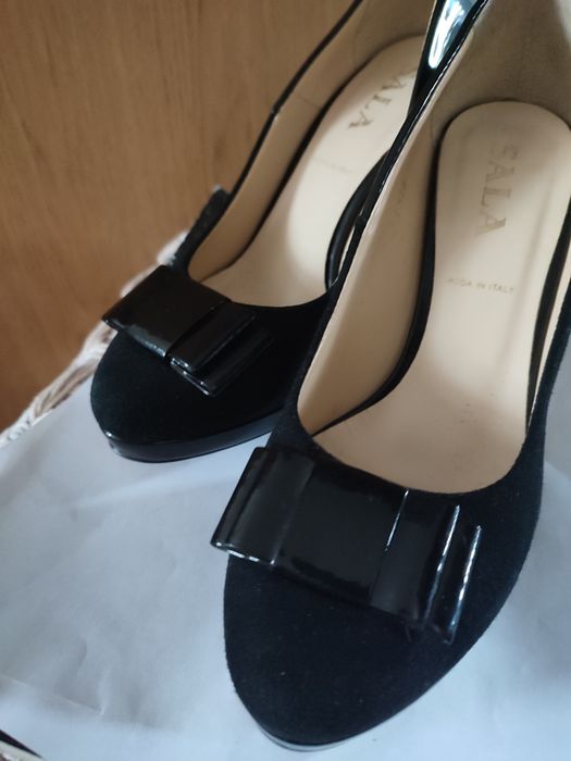 Czarne szpilki, rozmiar 36 SALA