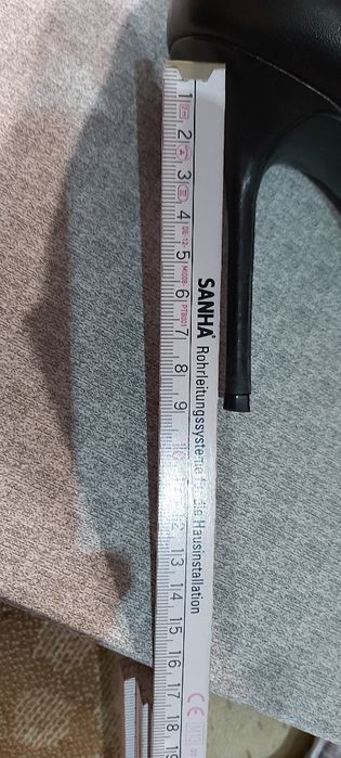 Kazar 36 czarne szpilki botki