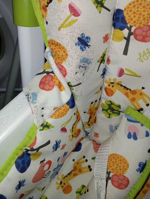 Cadeira de refeição e banheira