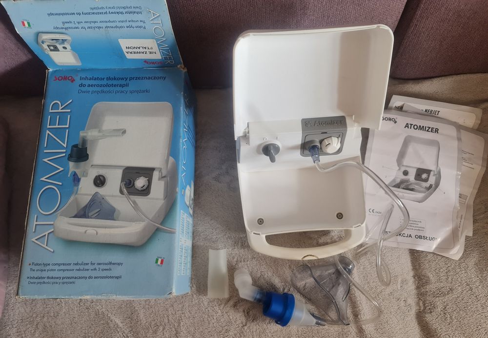 Inhalator kompresorowy