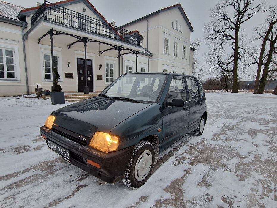 Daewoo-FSO Tico SX, pierwszy właściciel, czarne blachy