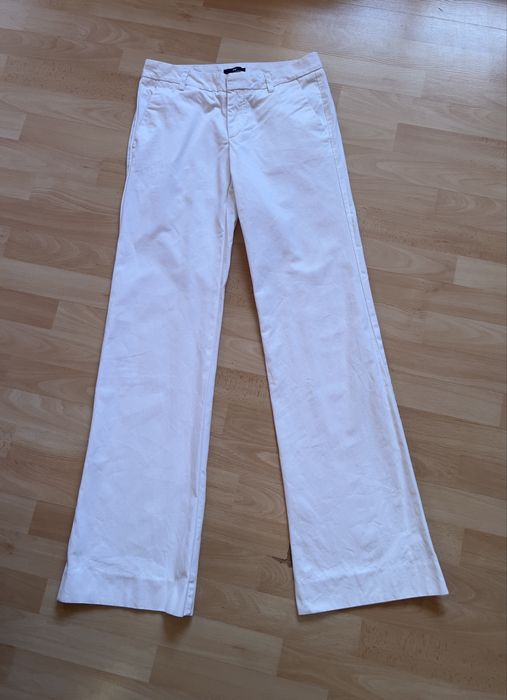 Білі штани палаццо, білі джинси палаццо Gap 44-46 роз
