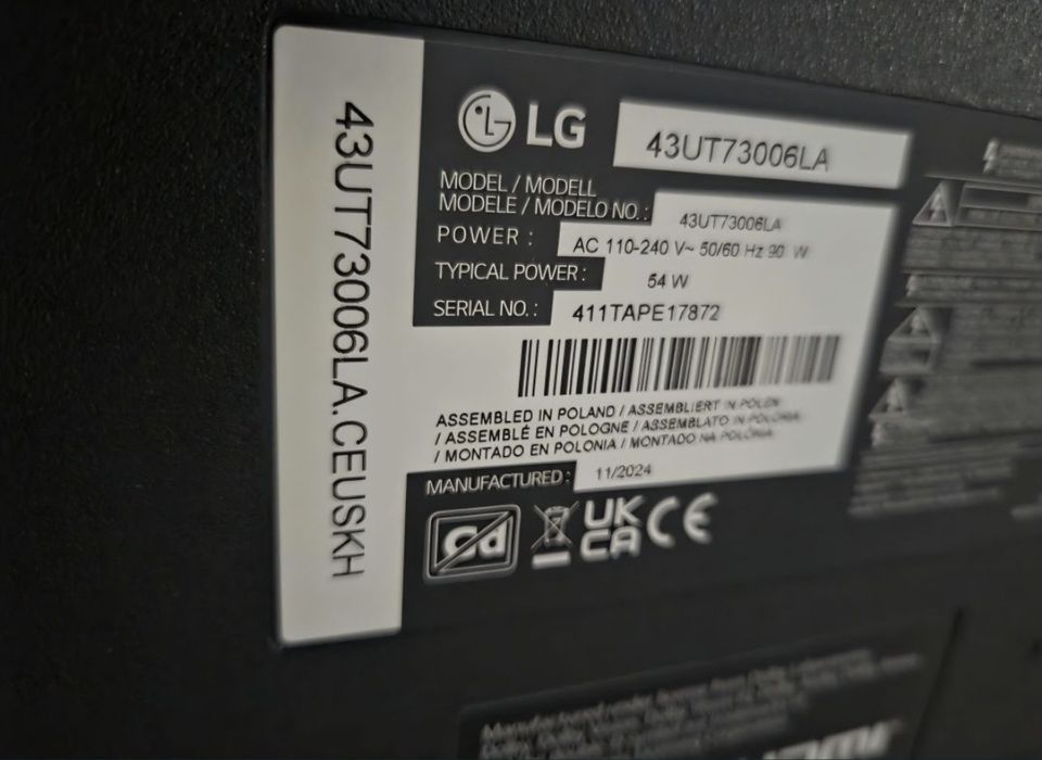 LG Smart 43 polegadas