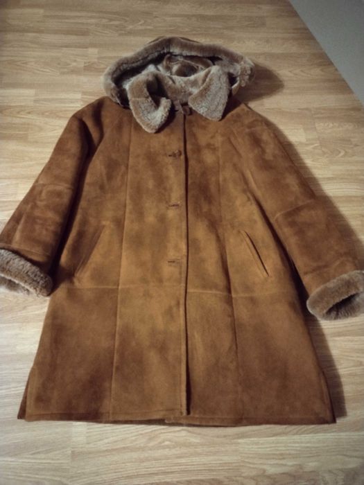 Женская натуральная дубленка. Турция. Размер L, 48-50