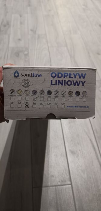 Odpływ liniowy Sanitiline 70