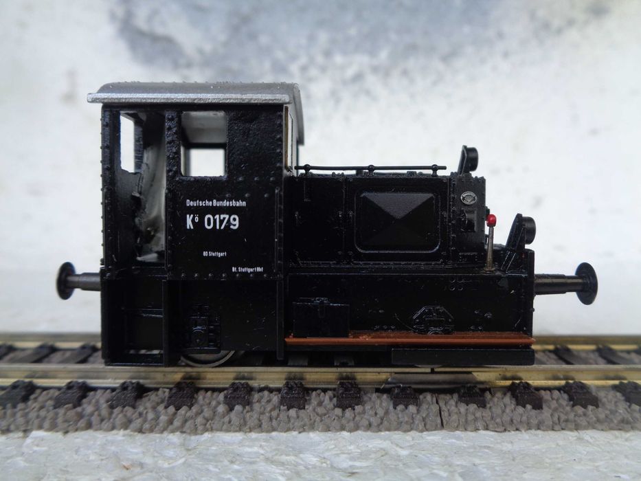 1:87 BRAWA Locomotiva diesel  Comboio de manobras