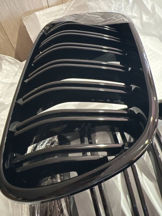 Ноздри Решетка радиатора BMW F25 F15 F10 F30 Е60 E70 Е39 глянец бмв