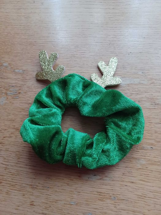 Gumka do włosów świąteczne scrunchie christmas święta prezent