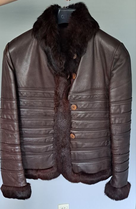 Skórzana kurtka damska